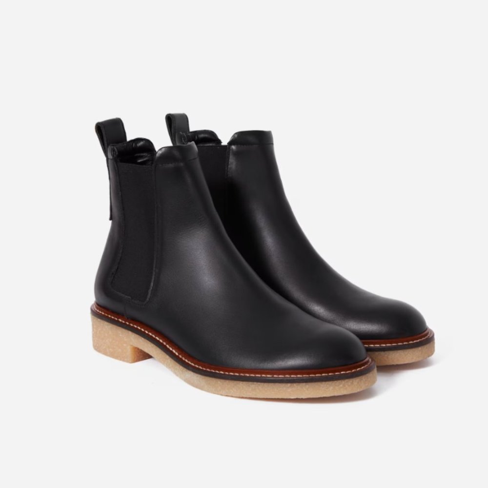 Everlane Chelsea Boot Black